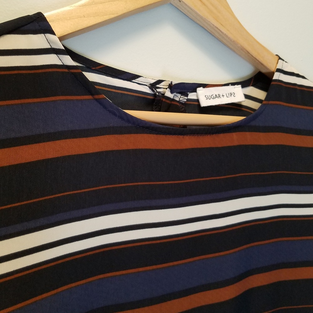 SugarLips Striped Shirt - Picture 2 of 6